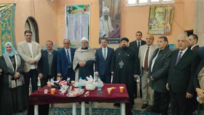 رئيس مدينة المحمودية يهنئ الأخوة الأقباط بعيد الميلاد المجيد
