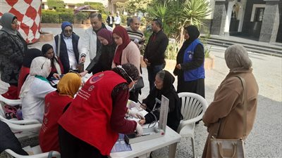 وكيل صحة البحيرة يتابع التأمين الطبي لعيد الميلاد