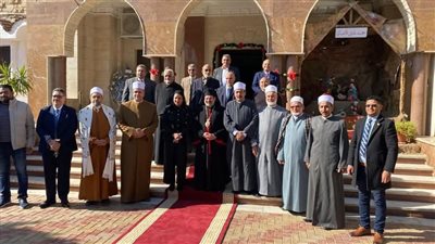 أزهر سوهاج يقدم التهنئة للكنائس بمناسبة أعياد الميلاد المجيدة