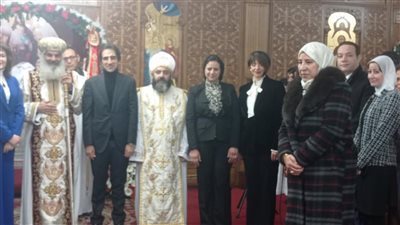 عيد الميلاد يوحد المصريين في روما بروح التسامح بحضور السفير بسام راضي.. صور
