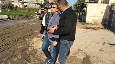رئيس مدينة كفر الدوار يواصل جولاته الميدانية بالقرى