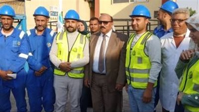 رئيس مياه القناة: اتباع إجراءات السلامة والصحة المهنية في كافة مواقع العمل