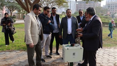 مركز التميز العلمي بوزارة الإنتاج الحربي يستقبل جهاز مستقبل مصر للتنمية المستدامة