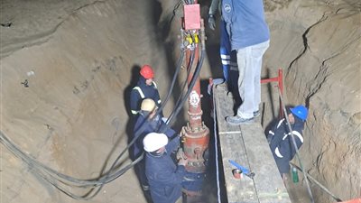 البترول: بدء إجراءات إصلاح خط البوتاجاز الخانكة المحترق بعد تبريده