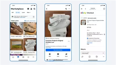 ميتا تختبر جلب قوائم eBay إلى Facebook Marketplace