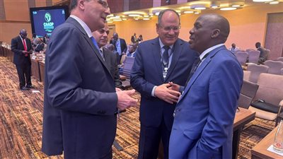 وزير الزراعة يلتقي نظراءه من الدول الأفريقية 