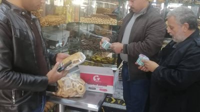 حملة تموينية علي الأسواق والمحلات التجارية بكوم حماده و أبوالمطامير  