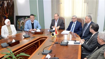 رئيس جامعة المنصورة يوجه بضرورة تطبيق آليات الحوكمة 