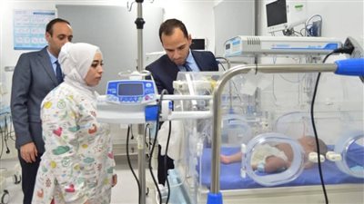 مدير فرع هيئة الرعاية الصحية بالإسماعيلية يتفقد مستشفى القصاصين 