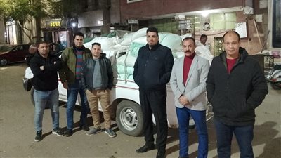 ضبط 3200 كيلو دقيق بلدي قبل تهريبه بالفيوم 