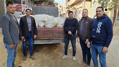 ضبط 1600 كيلو أعلاف حيوانية منتهية الصلاحية بالفيوم 