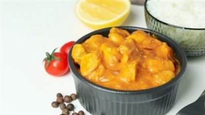 حضري إيدام كاري حار بالدجاج 