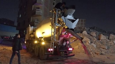 حي السلام يواصل حملة التصدي للبناء المخالف في شارع الـ27