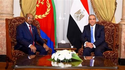 وزير الخارجية والهجرة يبحث تعزيز التعاون مع نظيره الإريتري