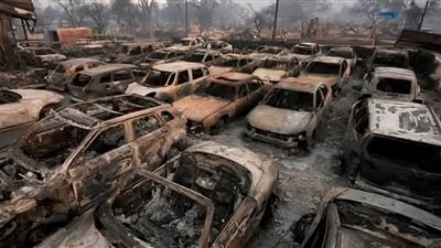 حرائق لوس أنجلوس.. لم يبق سوى الرماد