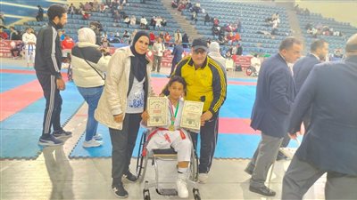 محافظ كفر الشيخ يهنئ «عبدالرحمن السعيد» لفوزه بذهبية بطولة الكاراتيه لذوي الهمم