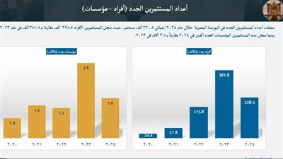 228.5 ألف عدد المستثمرين الأفراد بالبورصة عام 2024 