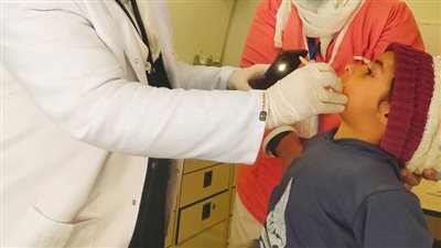 2500 مريض يستفيدون من خدمات قافلة خمسة خفرع بصان الحجر 