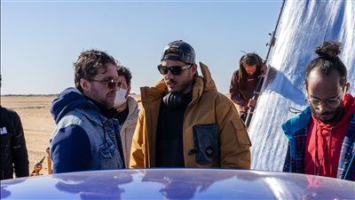 كواليس الإعلان الترويجي لمسرحية 