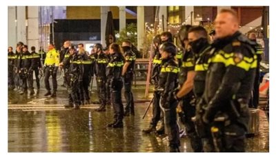 الشرطة الهولندية تعتقل أكثر من 700 شخص خلال مظاهرة
