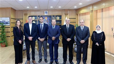 رئيس جامعة المنصورة: تعزيز التعاون مع جامعة مانشستر كشريك استراتيجي  