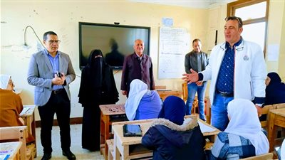 تعليم الدقهلية يتابع انتظام سير امتحانات صفوف النقل  