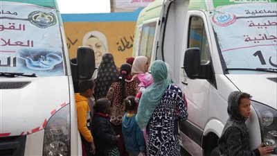 صحة الإسماعيلية تنظم قافلة طبية لأهالي قرية تل ثمود