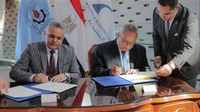 توقيع اتفاقية تعاون بين مكتبة الإسكندرية وجامعة السويس