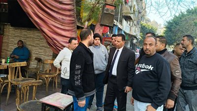  حملة لرفع الإشغالات بشوارع السيدة زينب 