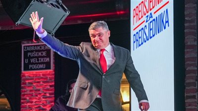 استطلاع: فوز رئيس كرواتيا الحالي بأغلبية ساحقة في الانتخابات 