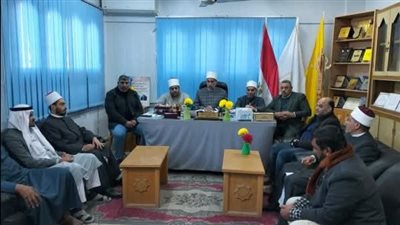 جلسة مصالحة بين عائلتين بديوان عام شمال سيناء الأزهرية