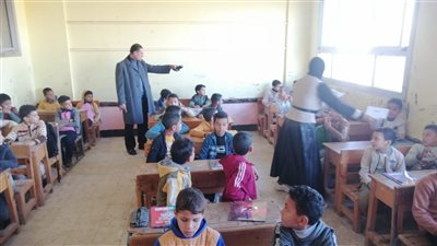  انتظام امتحانات الفصل الدراسي الأول لصفوف النقل بالبحيرة 