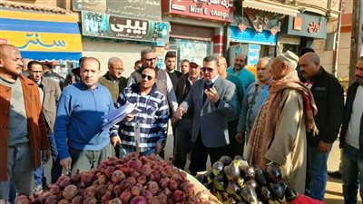 حملات مكبرة لرفع اشغالات الطريق وضبط الحركة المرورية فى البحيرة