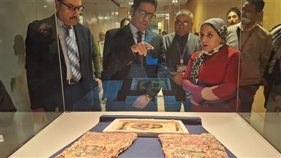 معرض عن روائع الفن القبط بمتحف الحضارة 