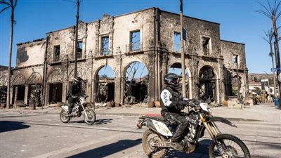 كاليفورنيا تحذر من هبوب رياح تزد معدل حرائق الغابات