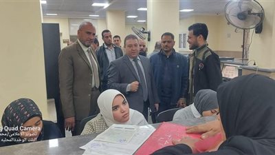 رئيس أبو المطامير فى البحيرة يتابع ملفات التصالح بالمركز التكنولوجى 