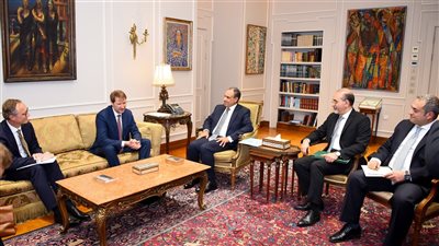 عبد العاطي يستقبل سكرتير الدولة بوزارة الخارجية اللاتفية