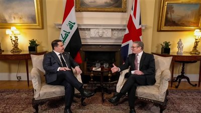 رئيسا الوزراء البريطاني والعراقي يوقعان اتفاقيات تعاون في عدة مجالات