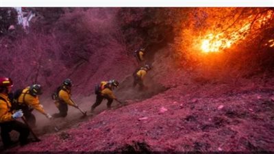 السلطات الأمريكية تحذر 85 ألف شخص في لوس أنجلوس وتدعوهم بالإخلاء