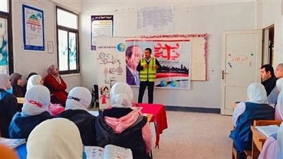 ندوة توعية بمدرسة التمريض الفني بالعباسة لنشر مفاهيم التوعية بترشيد إستهلاك المياه