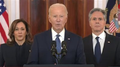 بايدن: توصلت بمساعدة مصر وقطر إلى اتفاق وقف إطلاق النار في غزة