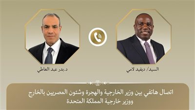 وزير الخارجية يطلع نظيره البريطاني على دور مصر وقطر وأمريكا بشأن هدنة غزة