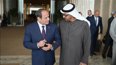 السيسي وابن زايد يشددان على ضرورة إدخال المساعدات الإنسانية بالكميات الكافية لغزة