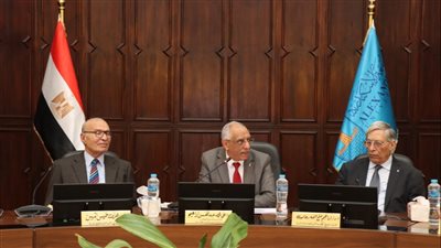 مجلس شئون التعليم والطلاب جامعة الإسكندرية يناقش سير امتحانات الفصل الأول بجميع كليات الجامعة