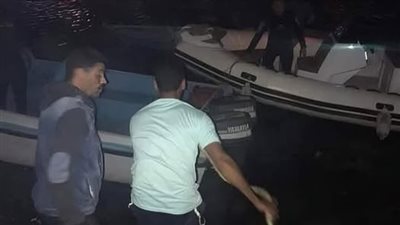 بعد 15 ساعة.. الإنقاذ النهري يكثف جهوده للعثور على شاب طلخا المنتحر 