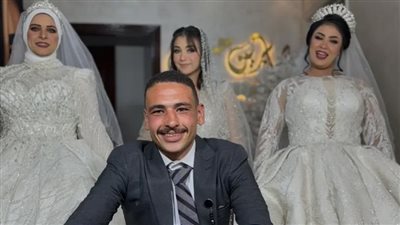 شاب يقلب السوشيال بالزواج من 3 فتيات.. مفاجأة من 