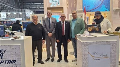  الاتحاد العام للمصريين بالنمسا يشارك في المعرض السياحي العالمي بفيينا.. صور