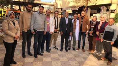 وكيل صحة المنوفية يتفقد مستشفى بركة السبع المركزي ويُحيل المتغيبين للتحقيق