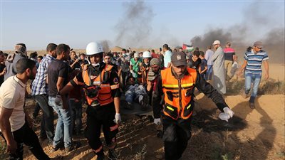 إصابات برصاص الاحتلال خلال عودة فلسطينيين إلى رفح