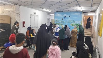 مستشفى برج العرب تستقبل قافلة طبية لذوى الهمم لتوفير الدعم الكامل لهم